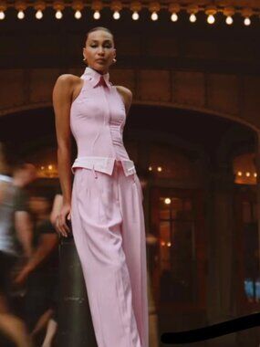 Hanifa Kleo Jumpsuit Pink